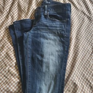 American Eagle Outfitters Dark Blue Skinny Jeans